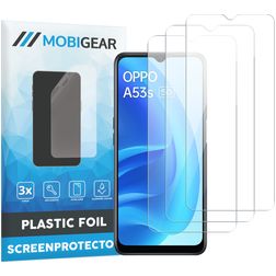 Mobigear OPPO A53s Ochrona ekranu Folia - Kompatybilna z etui (3 szt.)