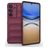 Mobigear Bumpy Samsung Galaxy S26 Plus Fleksibel TPU Bagsidecover - Wine Red