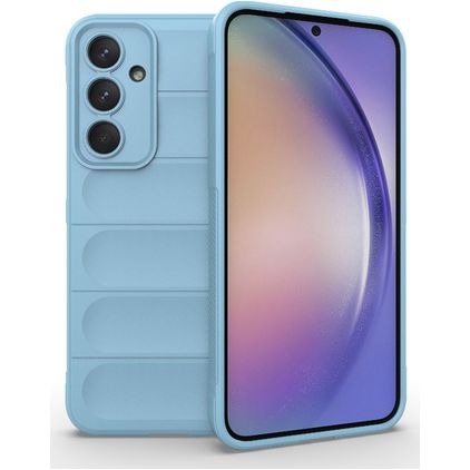 Mobigear Bumpy Samsung Galaxy A35 Flexible TPU Back cover - Blue