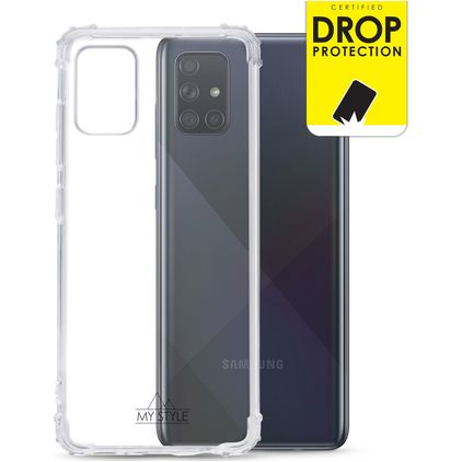 My Style Protective Flex Transparente Samsung Galaxy A71 TPU flexível Capa traseira Antichoque - Transparente
