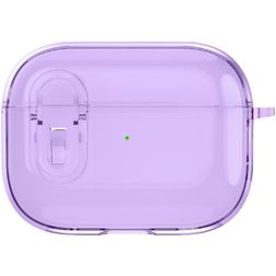 Mobigear Crystal Clip Capa rígida para Apple AirPods 3 - Roxo