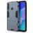 Mobigear Armor Stand Huawei P40 Lite E Fodral Hårdplast Skal Stötsäkert med ställ - Blå