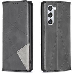 Mobigear Rhombus Slim Samsung Galaxy S23 Pungetui - Sort