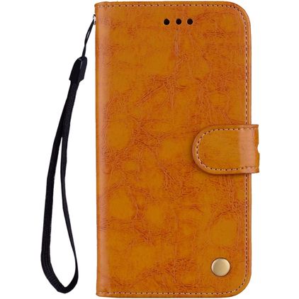 Mobigear Wallet Huawei P20 Funda tipo libro Cartera - Coñac
