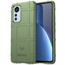 Mobigear Rugged Shield Xiaomi 12 Lite TPU flexible Carcasa Antigolpes - Verde