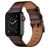 Mobigear Firenze Correa Cuero Cierre de hebilla para Apple Watch - 42/41/40/38 mm - Marrón