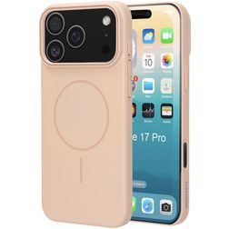 Mobiparts Slim Line iPhone 17 Pro Max MagSafe Hårdt Bagsidecover - Dune Sand