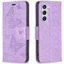 Mobigear Butterfly Samsung Galaxy S23 Lompakkokotelo + Setelitasku - Violetti