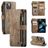 CaseMe C30 iPhone 13 Pungetui med Seddelrum - Brun