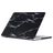 Mobigear Marble MacBook Air 15 polegadas (2023-2026) Capa rígida para MacBook - Preto - Modelo A2941 / A3114 / A3241 / A3448
