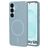 Mobiparts Slim Line Samsung Galaxy S25 MagSafe Hardcase Back cover - Sage Green