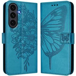 Mobigear Butterfly Samsung Galaxy S26 FE Funda tipo libro Cartera - Azul