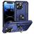 Mobigear Armor Ring iPhone 16 Pro Max Hardcase Etui plecki Wstrząsoodporne z pierścieniem - Niebieski