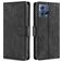 Mobigear Croco Motorola Edge 30 Fusion Cover a libro portafoglio - Nero