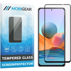 Mobigear Premium Xiaomi Redmi Note 10 Pro Vidro temperado Película de ecrã - Compatível com capas - Preto