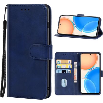 Mobigear Wallet HONOR X8 Knížkové pouzdro Peněženka - Modrá