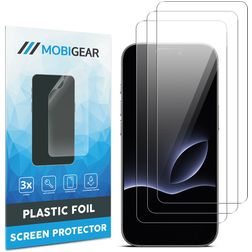 Mobigear iPhone 17 Pro Max Skærmbeskytter Folie - Case Friendly (3-pak)