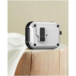 Mobigear Armor Clip Apple AirPods Pro 3 Cover rigida - Bianco