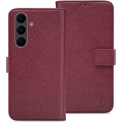 My Style Flex Wallet Samsung Galaxy S26 FE Plånboksfodral med sedelfack - Bordeaux