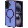 Mobiparts Hardcover iPhone 16 MagSafe Hardcase Back cover - Satin Purple