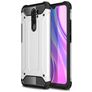 Mobigear Outdoor Xiaomi Redmi 9 Hårdt Bagsidecover Stødsikkert - Sølv