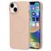 Mobiparts Slim Line iPhone 14 MagSafe Hardcase Etui plecki - Dune Sand