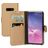 Mobiparts Saffiano Wallet Samsung Galaxy S10e Cover a libro portafoglio - Copper