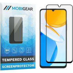 Mobigear Premium HONOR X7 Tvrzené sklo Ochrana displeje - kompatibilní s pouzdry - Černá