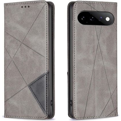Mobigear Rhombus Slim Google Pixel 11 Pro Funda tipo libro - Gris