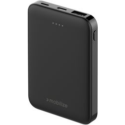 Powerbanka Mobilize Dual USB / USB-C 5 000 mAh 10W - Černá