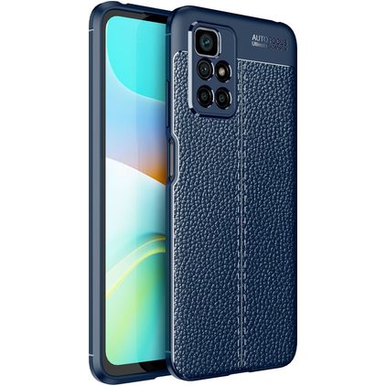 Mobigear Luxury Xiaomi Redmi 10 4G TPU flexible Carcasa - Azul