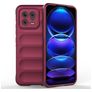 Mobigear Bumpy Xiaomi 13 Flexibel TPU Skal - Vinröd