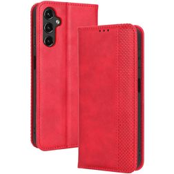 Mobigear Sensation Samsung Galaxy A14 Funda tipo libro Cartera - Rojo