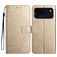Mobigear Mandala iPhone 18 Pro Max Wallet case - Gold