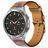 Mobigear Loop Nylon Smartwatch Strap Buckle closure - 22 mm - Brown