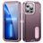 Mobigear Rugged Stand iPhone 14 Pro Hardcase Etui plecki Wstrząsoodporne z podstawką - Fioletowy