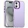 Mobigear Crystal iPhone 18 Plástico rígido Capa traseira - Roxo