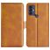 Mobigear Slim Magnet TCL 305 Wallet case - Cognac