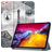 Mobigear Tri-Fold iPad Pro 11 polegadas (2022) Capa livro - Eiffel Tower