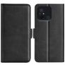 Mobigear Slim Magnet Xiaomi Redmi 12C Pungetui med Seddelrum - Sort