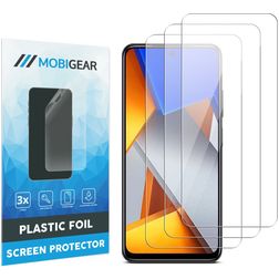 Mobigear POCO M4 Pro 4G Skærmbeskytter Folie - Case Friendly (3-pak)