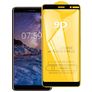 Mobigear Premium Nokia 3.1 Plus Tempered Glass Screen Protector - Case Friendly - Black