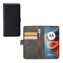 Mobilize Classic Gelly Wallet Motorola Moto G34 Plånboksfodral med sedelfack - Svart