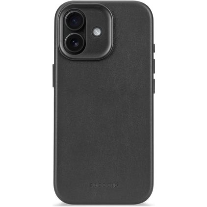 Decoded iPhone 17 Genuine Leather Back cover Shockproof - Black