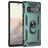 Mobigear Armor Ring Google Pixel 6 Pro Funda Plástico rígido Carcasa Antigolpes con anillo - Verde