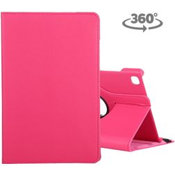 Mobigear DuoStand Samsung Galaxy Tab A7 (2020) Rotating Wallet case - Magenta
