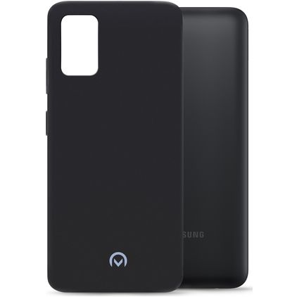 Mobilize Rubber Gelly Samsung Galaxy A03s Elastyczne TPU Etui plecki - Matt Black