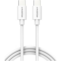 Mobilize Cable USB-C a USB-C 1 m - Blanco