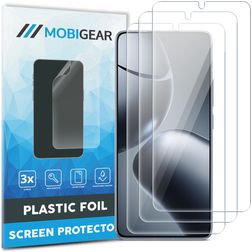 Mobigear Xiaomi 14T Pro Ochrona ekranu Folia - Kompatybilna z etui (3 szt.)