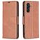 Mobigear Excellent Samsung Galaxy S25 FE Funda tipo libro Cartera - Marrón